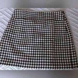Limited Houndstooth Mini Skirt